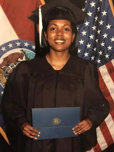 Dion Lucas receives diploma
