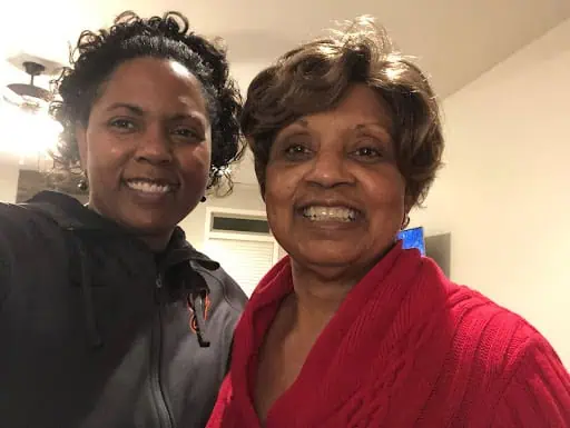 Mrs. Dion Lucas & her mother, Deborah McNeal, a math/music teacher
