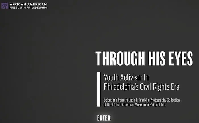 Youth activism in Philadelphia's civil rights movement, African American Museum exhibit.