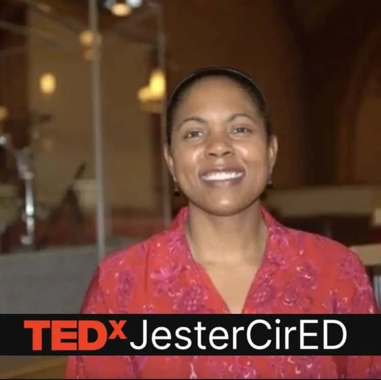 Proximity Learning speaker at TEDx Jester CenterED, delivering innovative online education solutions.