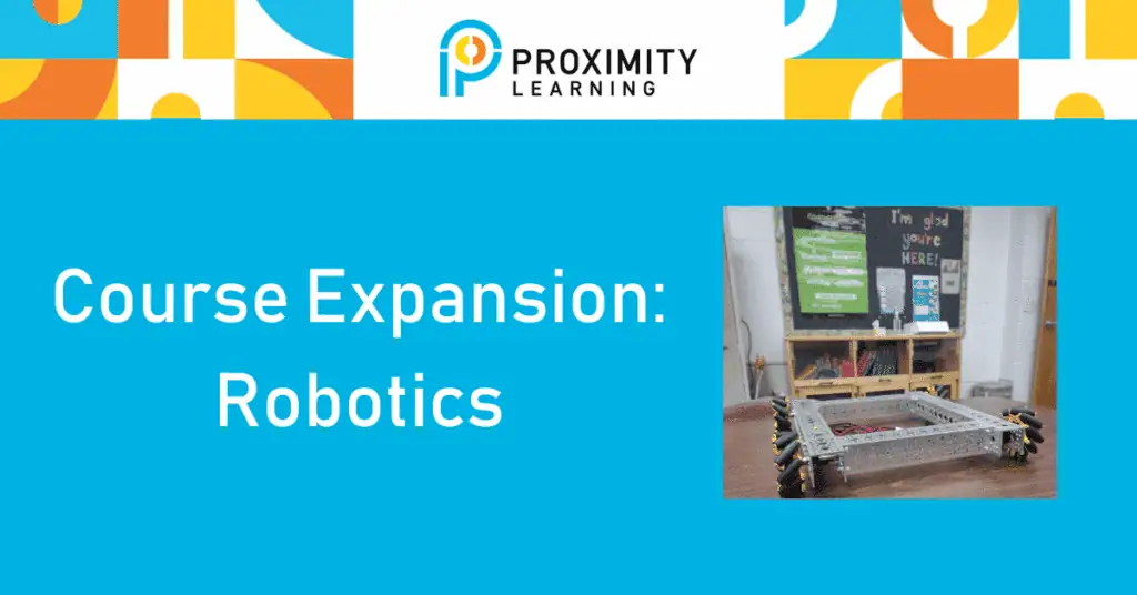 Online live instruction introduces robotics classes to rural students.