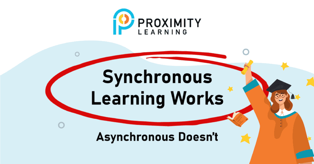 Difference between synchronous learning and asynchronous learning online