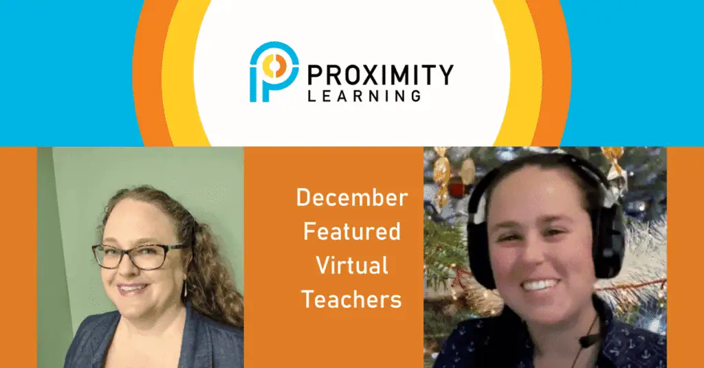 Virtual teachers from Proximity Learning delivering online education services.