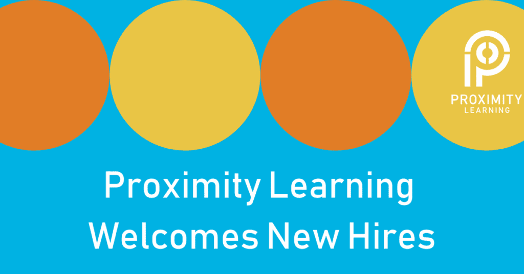Proximity Learning team welcoming new hires in a vibrant onboarding event.