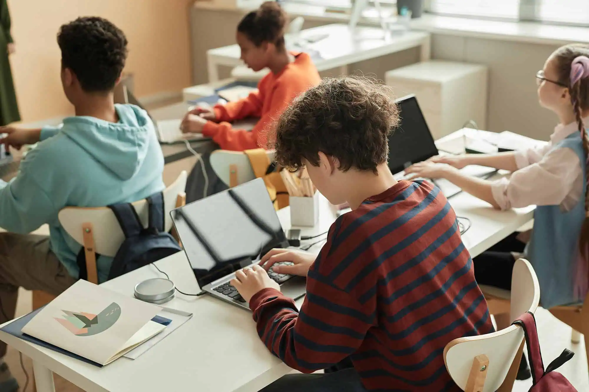 Live, synchronous instruction helps schools maintain access to certified teachers.